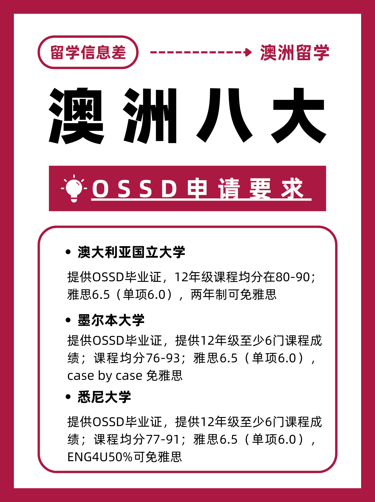 澳洲留学:留学生必看！澳洲留学大爆发澳洲留学，申请人数创新高！OSSD帮你再战世界名校！