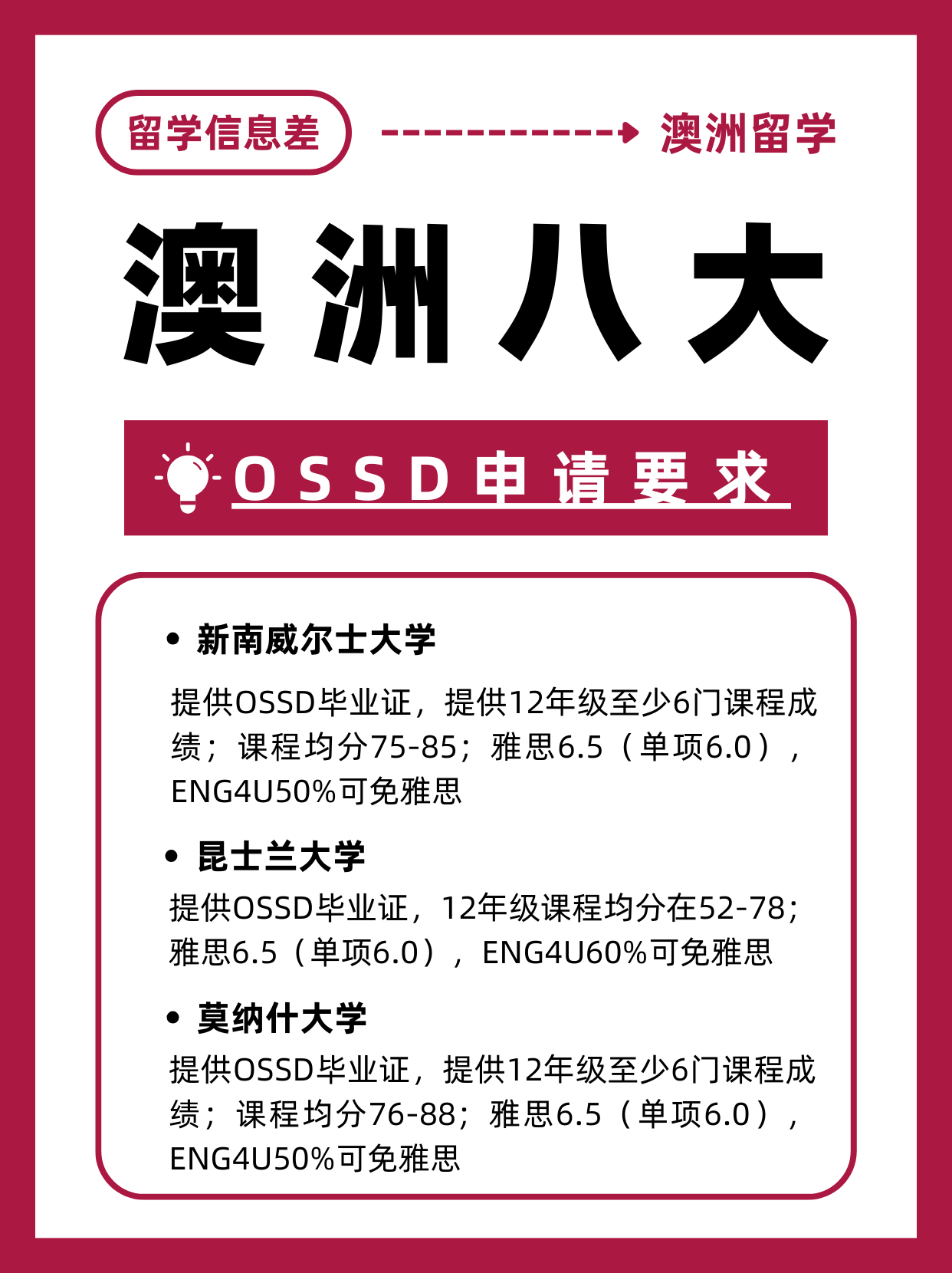 澳洲留学:留学生必看！澳洲留学大爆发澳洲留学，申请人数创新高！OSSD帮你再战世界名校！